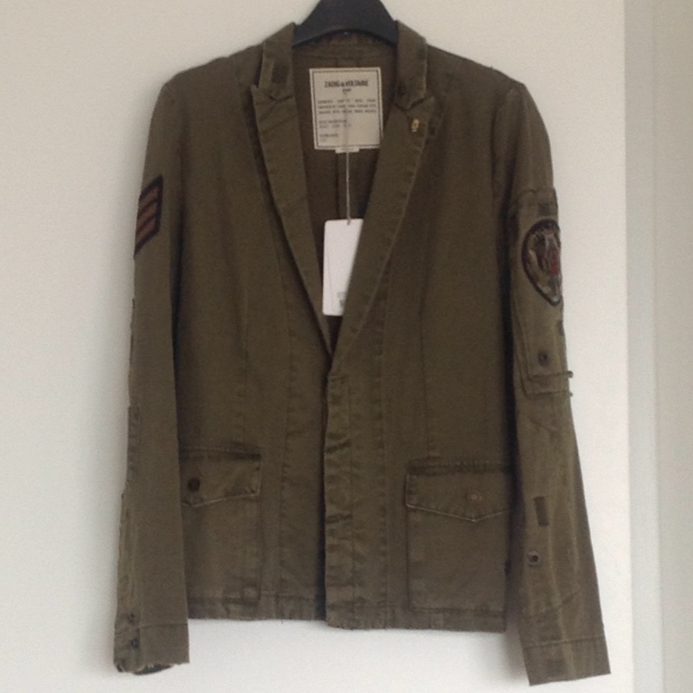 Virginia grudge jacket by Zadig&Voltaire (kaki)